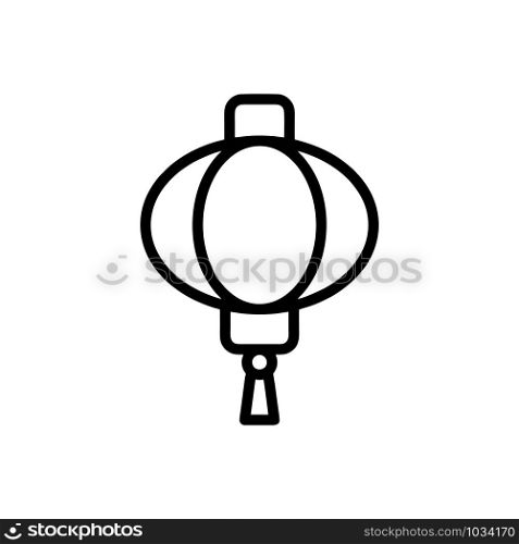 Lampion Icon vector