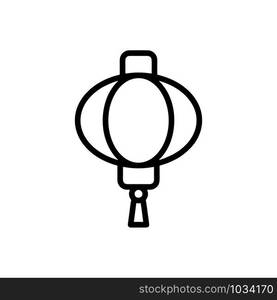 Lampion Icon vector