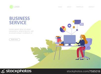 Landing page template, office concept business people for project management, business, workflow and consulting. Modern vector illustration flat concepts character for website and mobile website development.. office concept business people for project management, business, workflow and consulting. Modern vector illustration flat concepts character for website and mobile website