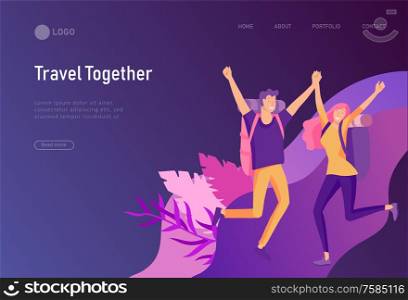 landing page template with Happy Lover Relationship, scenes with romantic couple online dating kissing, hugging and traveling. Characters Valentine day Set. Colorful vector illustration. landing page template with Happy Lover Relationship, scenes with romantic couple online dating kissing, hugging, playing guitar, traveling. Characters Valentine day Set. Colorful vector
