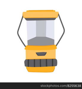 lantern c&ing l&cartoon. vintage kerosene, old oil lantern c&ing l&sign. isolated symbol vector illustration. lantern c&ing l&cartoon vector illustration