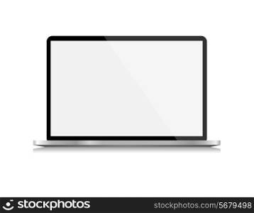 Laptop Computer Icon Isolated Vector Illustration EPS10