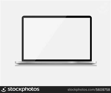 Laptop Computer Vector Illustration