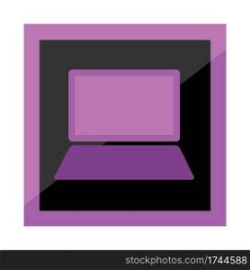 laptop flat icon