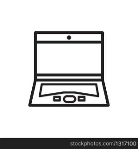 LAPTOP icon design, flat style icon collection