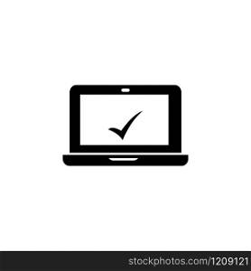 Laptop icon design vector template