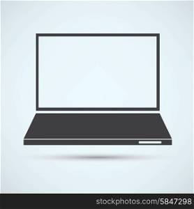 Laptop Icon illustration
