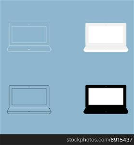 Laptop icon .. Laptop icon .