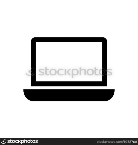 Laptop icon vector template