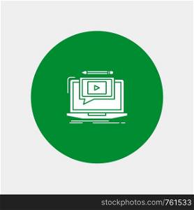 Laptop, Player, Screen, Tutorial, Video