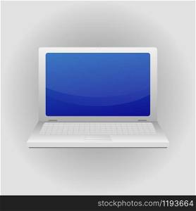 laptop vector icon isolated, vector illustration. laptop icon isolated, vector illustration
