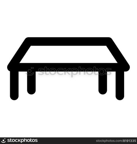 Large center table designed for living rooms