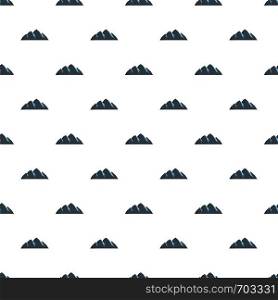 Large mountain pattern seamless in flat style for any design. Large mountain pattern seamless