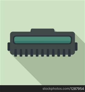 Laser cartridge printer icon. Flat illustration of laser cartridge printer vector icon for web design. Laser cartridge printer icon, flat style