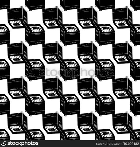 Laser printer pattern seamless background texture repeat wallpaper geometric vector. Laser printer pattern seamless vector