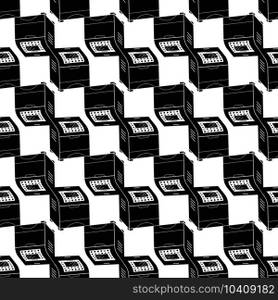 Laser printer pattern seamless background texture repeat wallpaper geometric vector. Laser printer pattern seamless vector