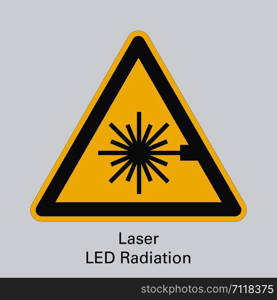 Laser Radiation Symbol