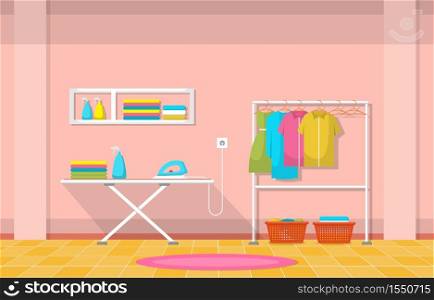 Laundromat Clean Clothes Washing Laundry Tools Modern Interior