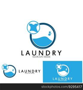 laundry icon vector illustration template design