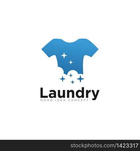 Laundry Logo Icon Design Vector