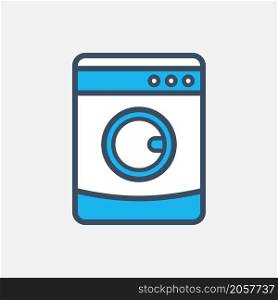 laundry logo vector design template