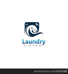 Laundry machine logo. Good for business illustration template design