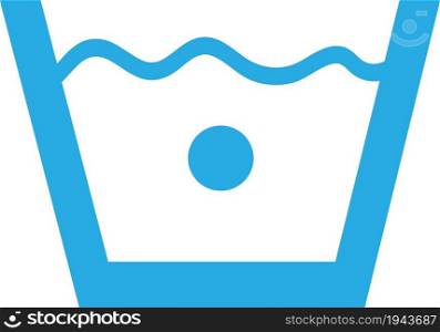 laundry symbol icon sign design