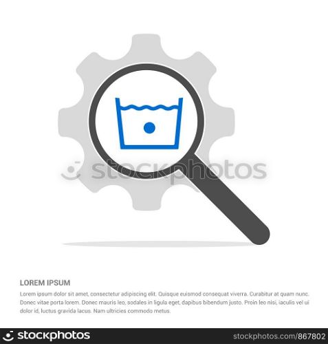 Laundry symbols icon - Free vector icon