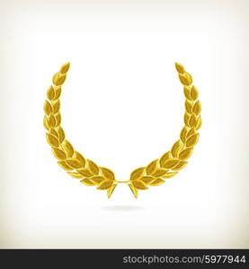 Laurel wreath, award vector