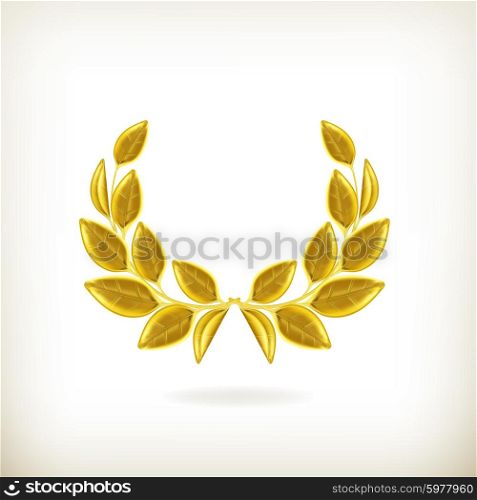 Laurel wreath, award vector