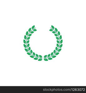 laurel wreath vector illustration design