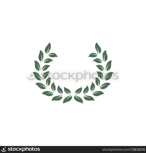 laurel wreath vector illustration design