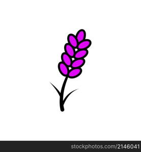 lavender icon vector design templates white on background