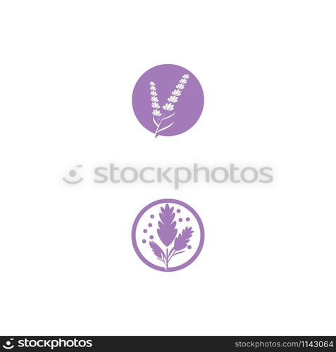 Lavender Logo Template vector symbol nature