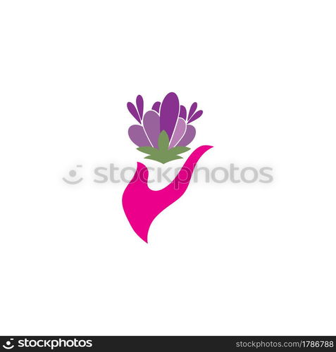 Lavender Logo Template vector symbol nature