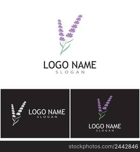 Lavender Logo Template vector symbol nature