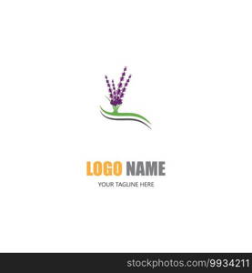 Lavender Logo Template vector symbol nature