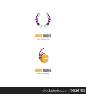 Lavender Logo Template vector symbol nature