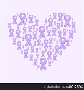 Lavender ribbon heart epilepsy cancer solidarity day. Craniosynostosis Craniofacial. Epilepsy awareness. Craniosynostosis awareness. Cancer awareness.. Lavender ribbon heart epilepsy cancer solidarity day
