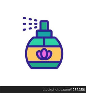 Lavender spray icon vector. Thin line sign. Isolated contour symbol illustration. Lavender spray icon vector. Isolated contour symbol illustration