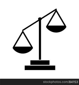 Law scale icon .