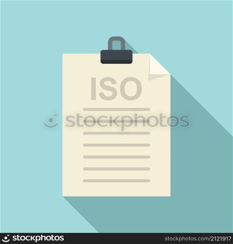 Law standard icon flat vector. Policy compliance. Quality iso. Law standard icon flat vector. Policy compliance