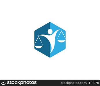 Lawyer logo vector template