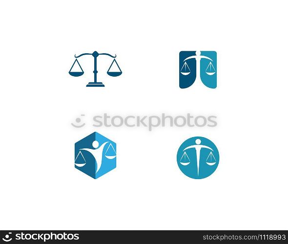 Lawyer logo vector template
