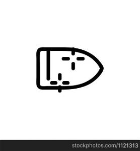 lead bullet icon vector. A thin line sign. Isolated contour symbol illustration. lead bullet icon vector. Isolated contour symbol illustration
