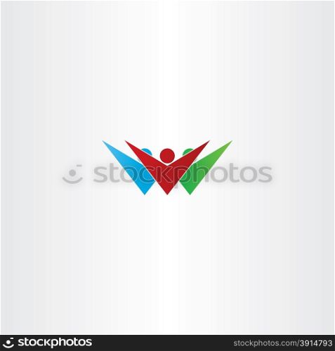 leader boss people worker icon vector design