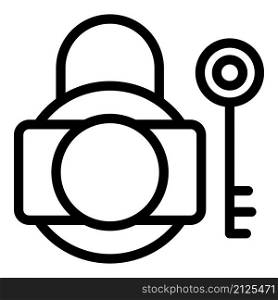 Leadership key icon outline vector. Corporate teamwork. Success job. Leadership key icon outline vector. Corporate teamwork