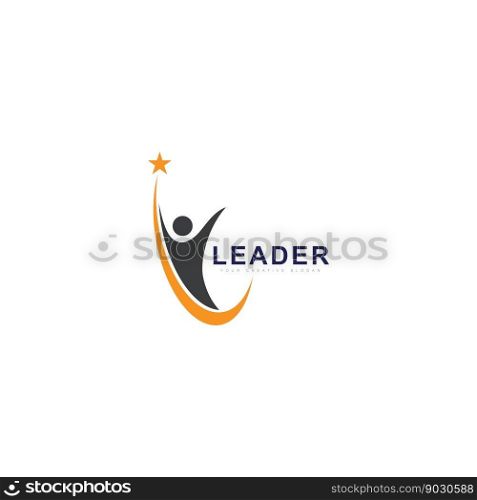 leadership logo success logo and education logo vector