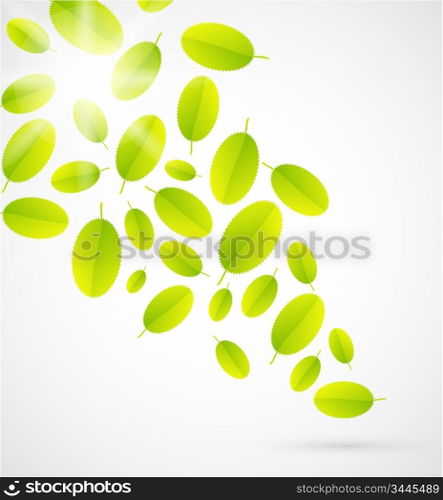 Leaf abstract background