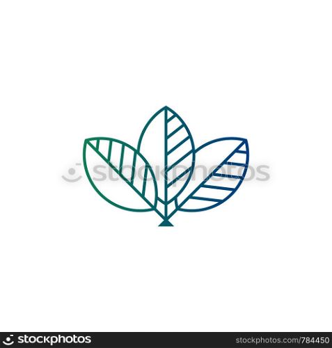 leaf and build logo template